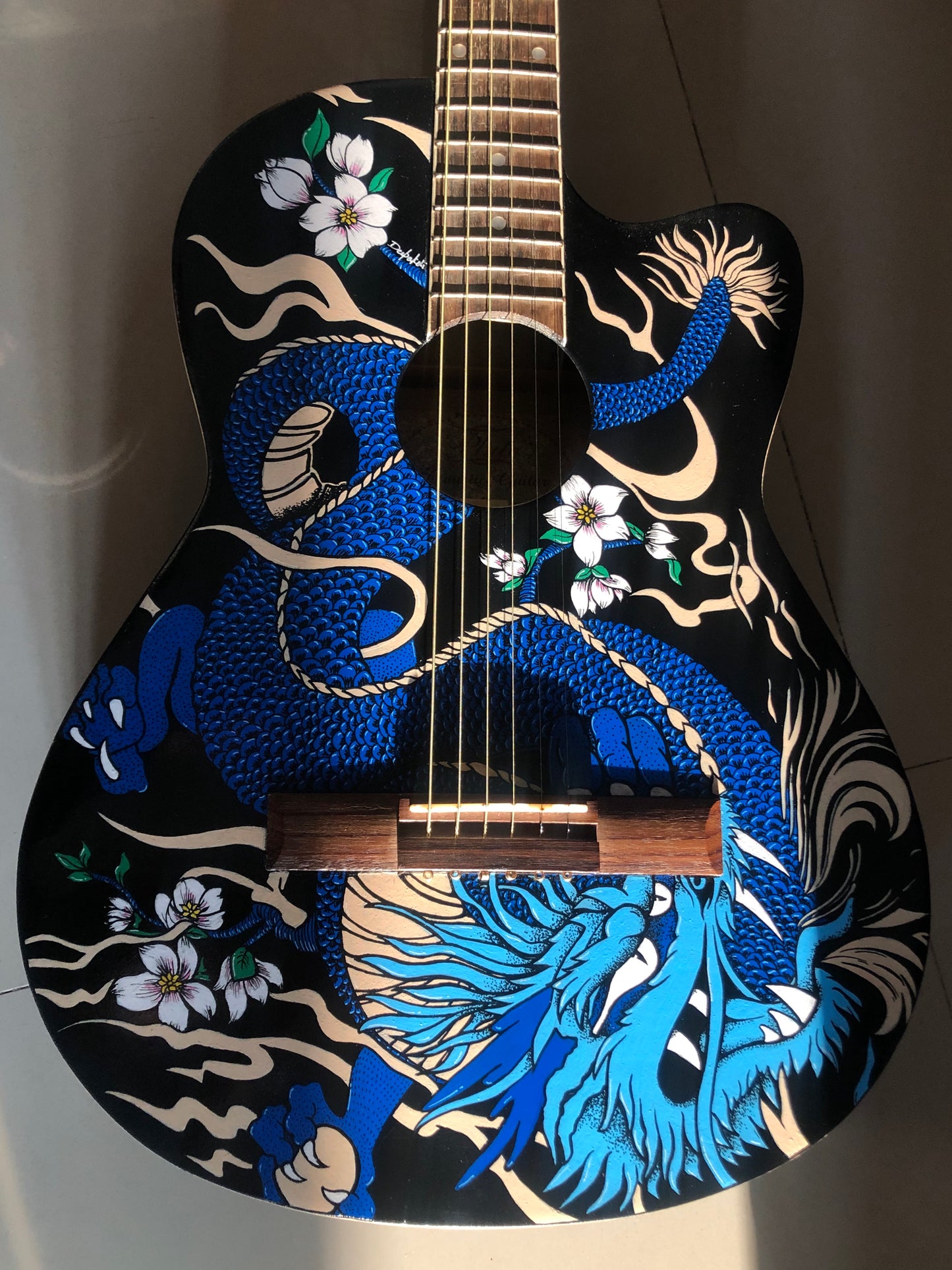 Customised Playable Guitar (Send Your Own Guitar – Artwork Only)