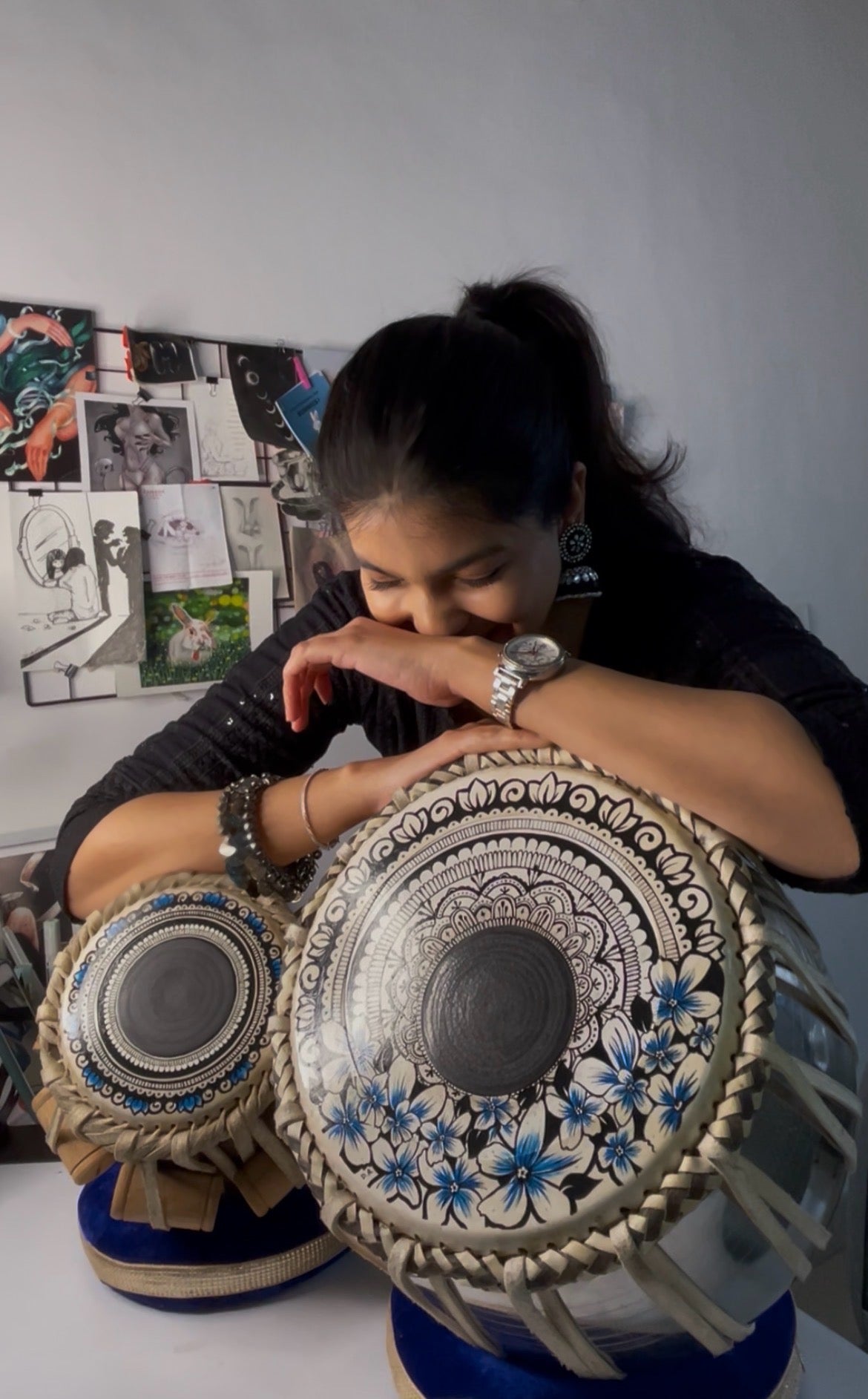 Customised Playable Tabla (Includes New Tabla + Artwork)