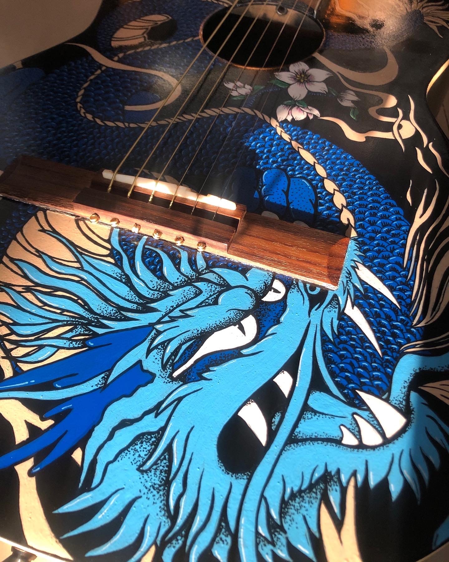 Customised Playable Guitar (Send Your Own Guitar – Artwork Only)