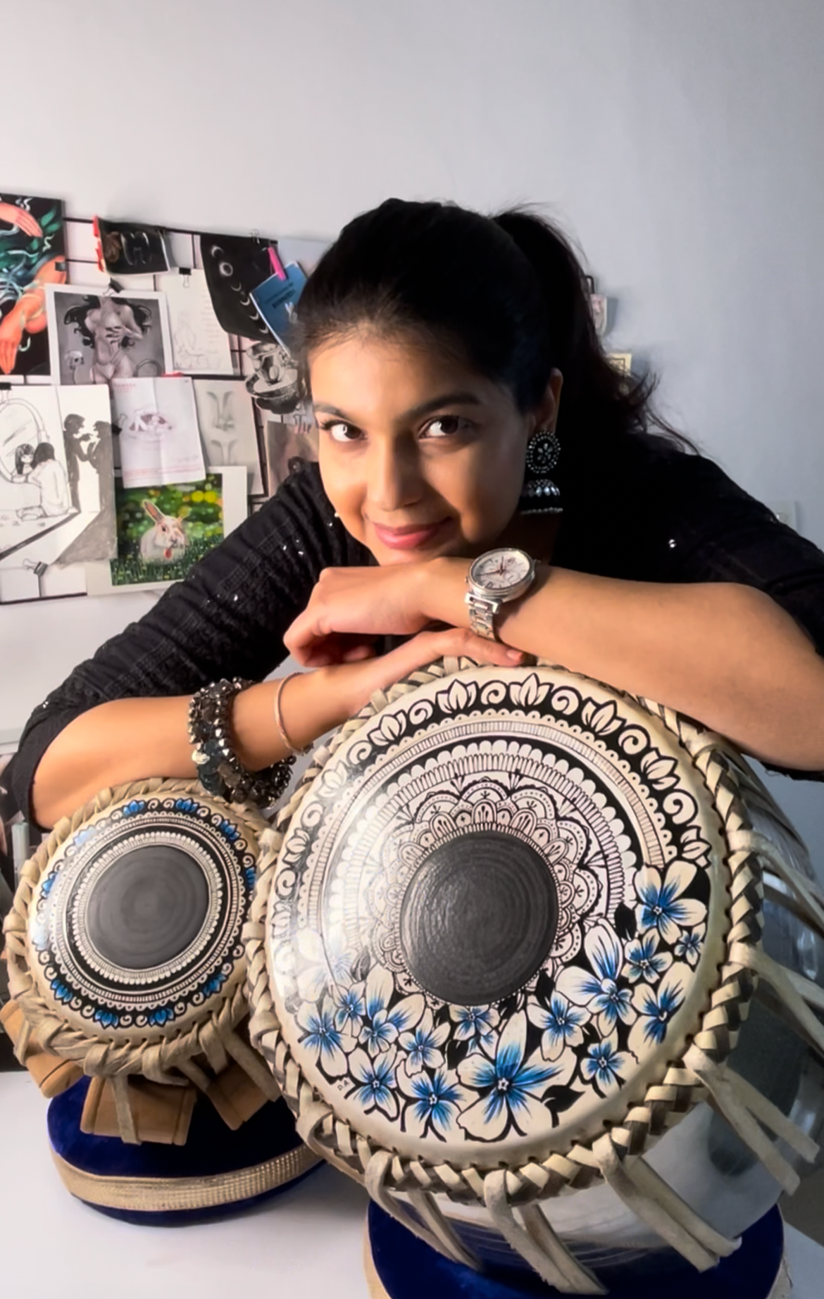 Customised Playable Tabla (Includes New Tabla + Artwork)