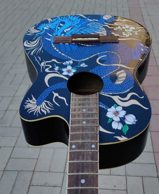 Customised Playable Guitar (Send Your Own Guitar – Artwork Only)